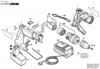 Bosch 0 601 946 586 GSR 12 VPE-2 Cordless Drill Driver 12 V / GB Spare Parts GSR12VPE-2
